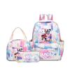 Witch Hunter Three-Piece Backpack Girl Digital Printing Elementary School Bag Large Capacity Backpack