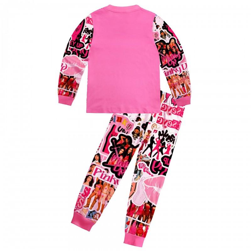 Kids 2-Piece Cartoon Set 81355 Long Sleeve Pants Outfit 3-8 Years Old