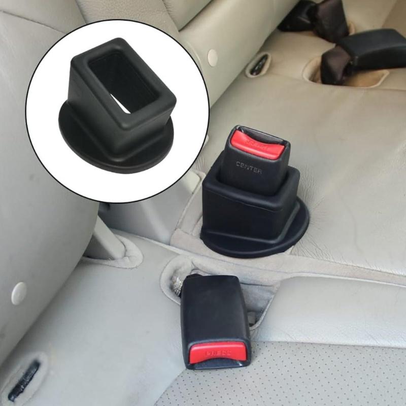 Multiple Vehicle Seat Belt Clip Holder Secure Lock Stabilizer Plastic Security Enhancer Easy Installation For Car Safety