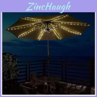 Outdoor Sun Umbrella Light String With Waterproof Battery For Camping Atmosphere