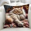 Car Living Room Sofa Cushion Cover Wildlife Pattern Luxury Home Decor Pillow Cover