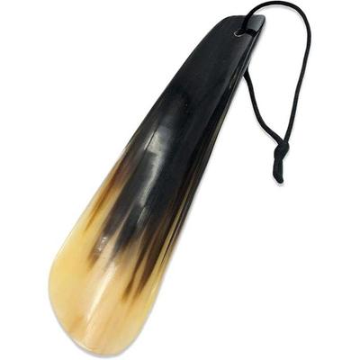 Handgemachter Schuhlöffel Benutzerfreundlicher Schuhlöffel, aus echtem Horn, mehrfarbig