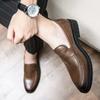 Leisure business men's driving shoes loafers Luxury Fashionable minimalist and versatile style Wedding parties and office shoes