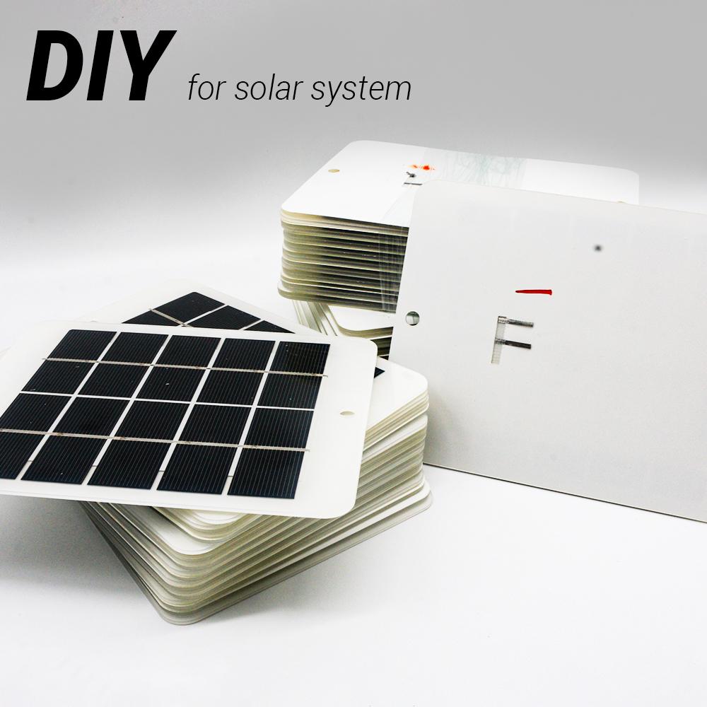 10Pcs Mini Solar Panel Solar Cells Photovoltaic Module Sun Power Solar Panel Charger for Toy Study DIY Solar System Camping