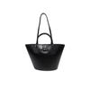 Handbag Heritage Leather Tote AW0AW17209 Black