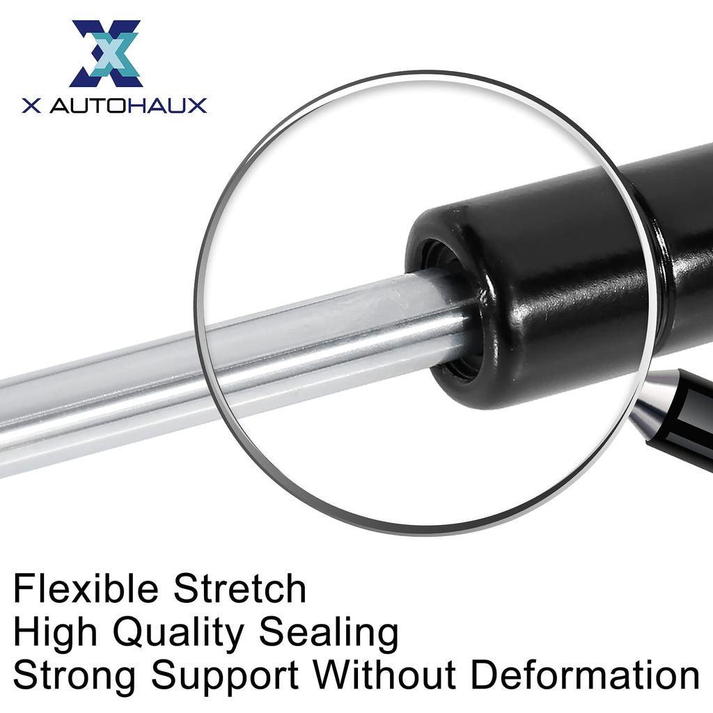 X AUTOHAUX Gas Gas Damper for Furniture Lift Car Hood Load for Universal Gas Spring Hood Damper for Wall Motorcycle Black Metal Mounting Brackets and