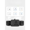 Transformer plug adapter, socket converter, multi-country adapter, 2.4A multi-function socket, travel adapter plug