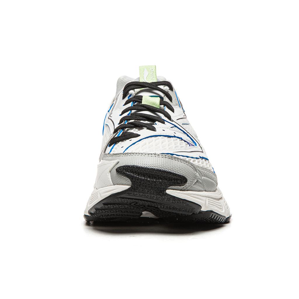 Li Ning Xingji Cushioning Abrasion Resistant Breathable Low top Chunky Sneakers Men's Gray White AGCW087-2