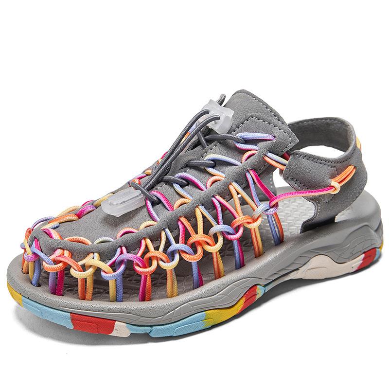 New sandals woven children's sandals middle children's sandals men's sandals older children's sandals beach shoes Roman sandals