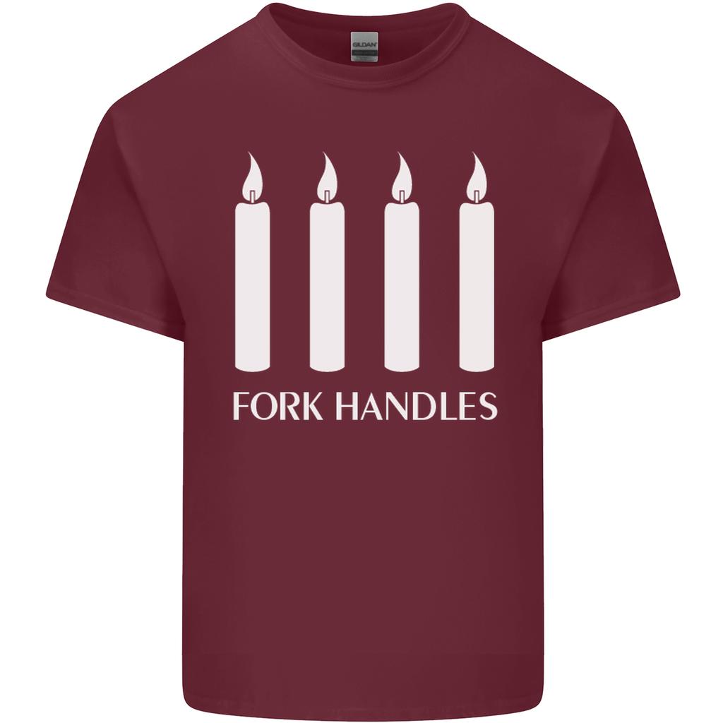Four Candles Fork Handles Funny Two Ronnies Unisexs Light Cotton TShirt