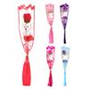 Cute Bear Rose Bouquet Transparent Packaging Bear Rose Bouquet Romantic Single Rose Bear Gift for Valentine Day Mother Day
