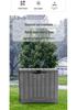 Large Outdoor Waterproof Storage Box with Sun Protection for Garden, Balcony, or Courtyard
