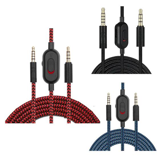 2M Audio Cable Replacement for GPRO X G233 G433 Gaming Headset 3.5mm Male