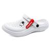 Marke Männer Sandalen Leichte EVA Loch Freizeitschuhe Mann Clogs Liebhaber Hausgarten Outdoor Sommer Strand Flache Herren Hausschuhe