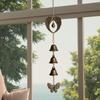 Butterfly Vintage Alloy Wind Chime Hanging Decor Home Wall Door Decoration Metal Bell Pendant Outdoor Garden Door Knob Charm