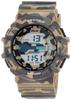 [Arias] Digital Dash Military Watch, Waterproof, Multi-Function, Backlight, Urethane Strap, ADWW18093-03, Men's, Beige