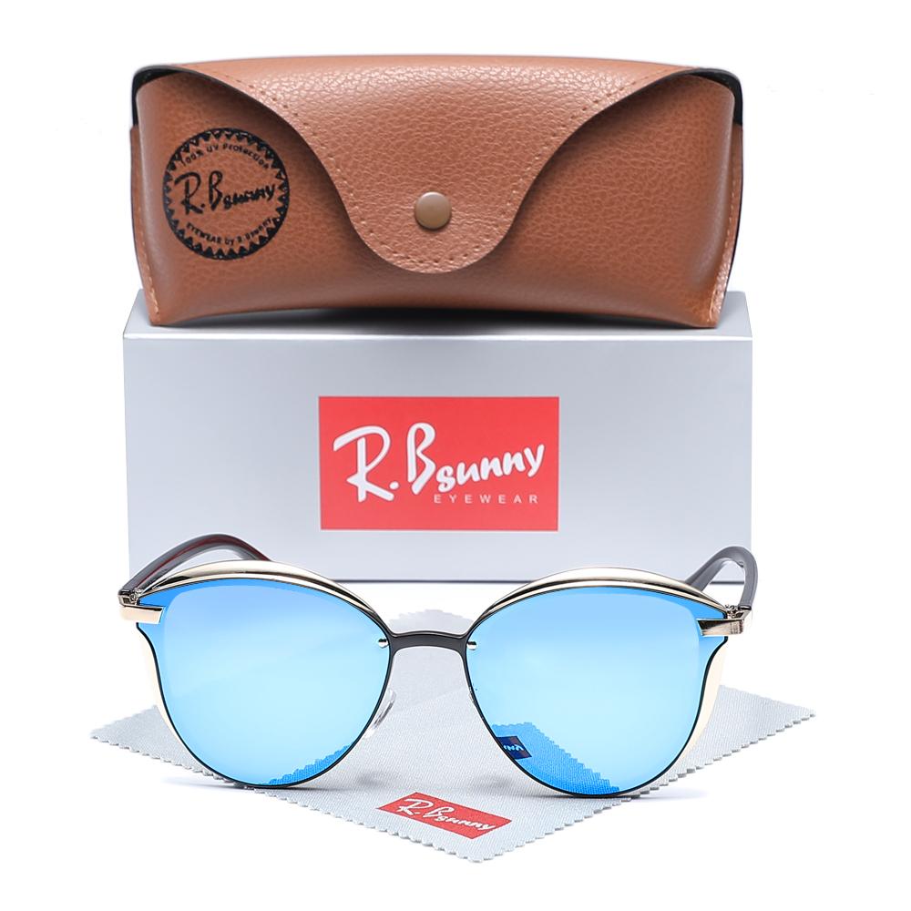 

Солнцезащитные очки женские RBsunny Cat Eye поляризованные роскошные оправы из сплава женские элегантные UV400 уличные антибликовые очки для вождения повседневные