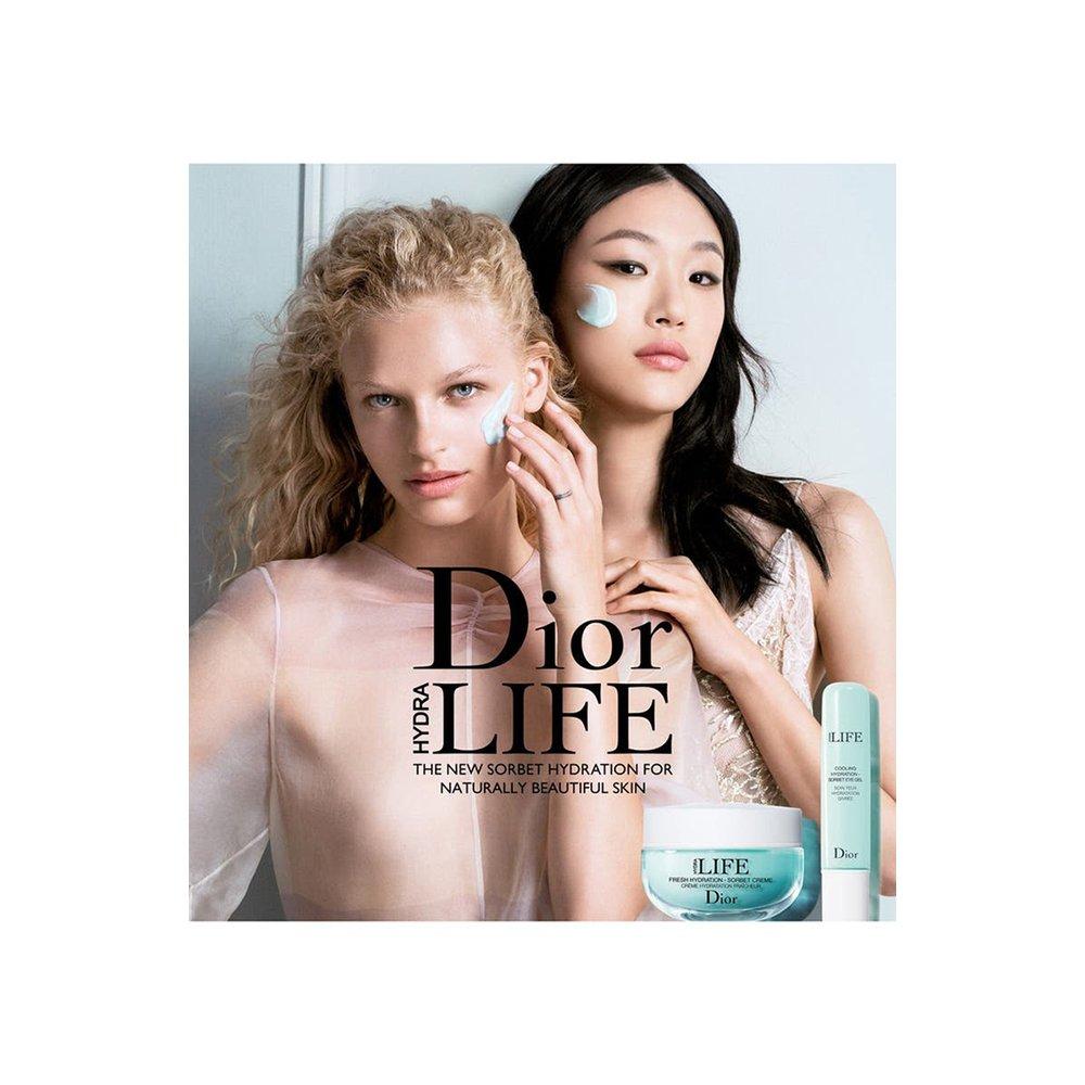 Dior Hydra Life Kühlendes Feuchtigkeitssorbet Augengel