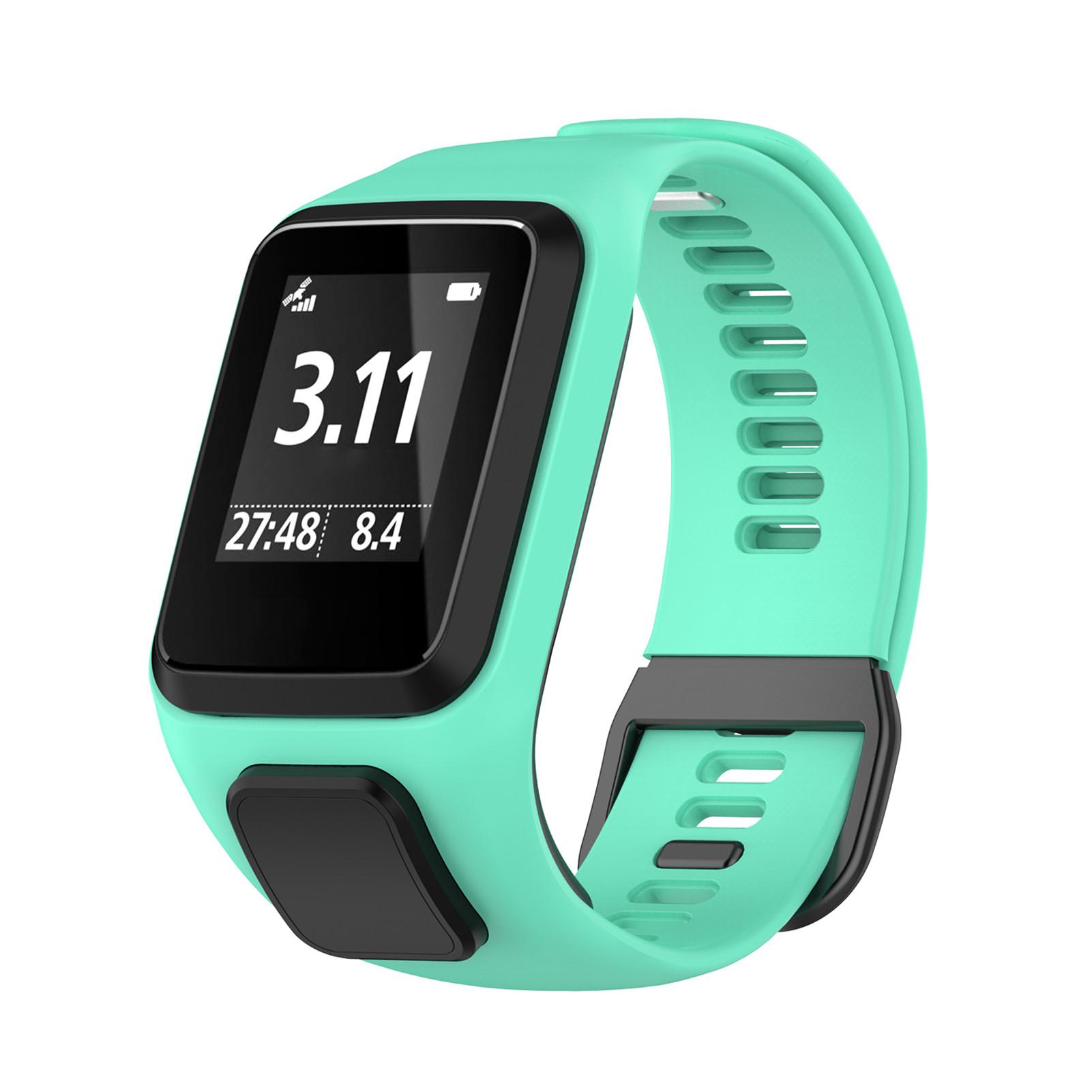 

Совместимый с TomTom Smart Bracelet Strap Совместимый с Tom Tom Runner23 Spark Silicone