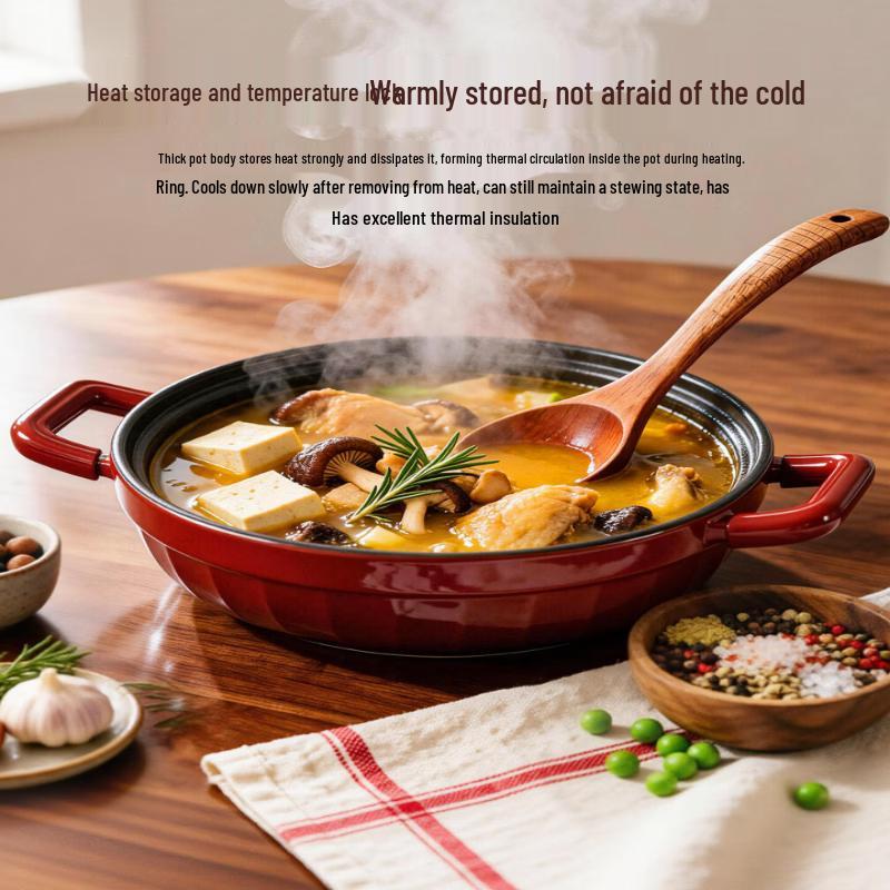 Kangbaha Enamel Cast Iron Dutch Oven