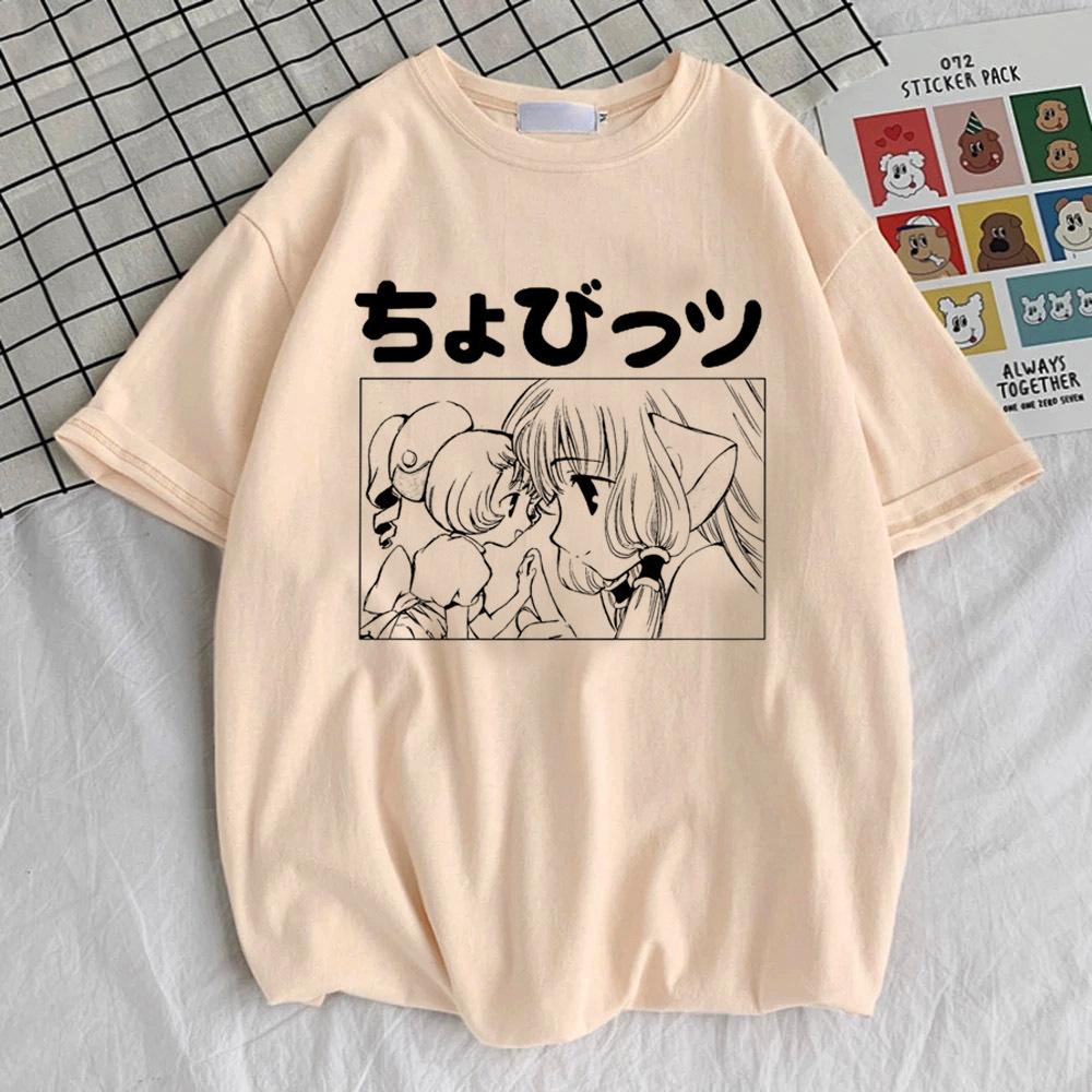 Women's Cute Printed Top Short Sleeve Pure Cotton Comfortable T-Shirts Women’s