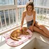 Cat Cooling Mat Summer Cats Resting Pad Gel Cooling Mat For Indoor Living Room Bedroom Windowsill Road Trip Vacation Travel