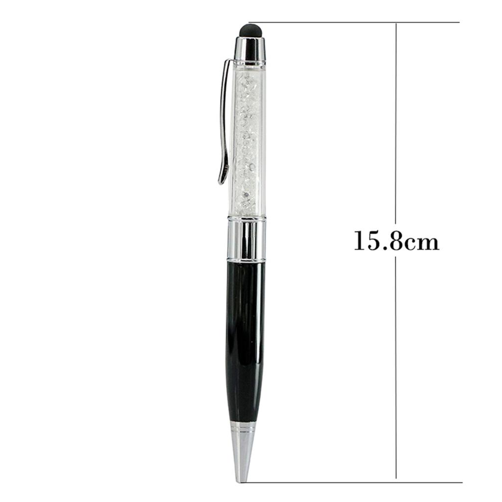 Crystal Diamond Ballpoint Pen USB Flash Drive 128GB USB 2.0 Pendrive 64GB USB Flash Memory 8G 16GB 32GB 256G USB Stick Pen Drive