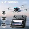 S-X1 High-end GPS Drone Professional 8K Camera with Screen 10KM Digital Image Transmission 3-axis Gimbal Brushless RC Quadcopter