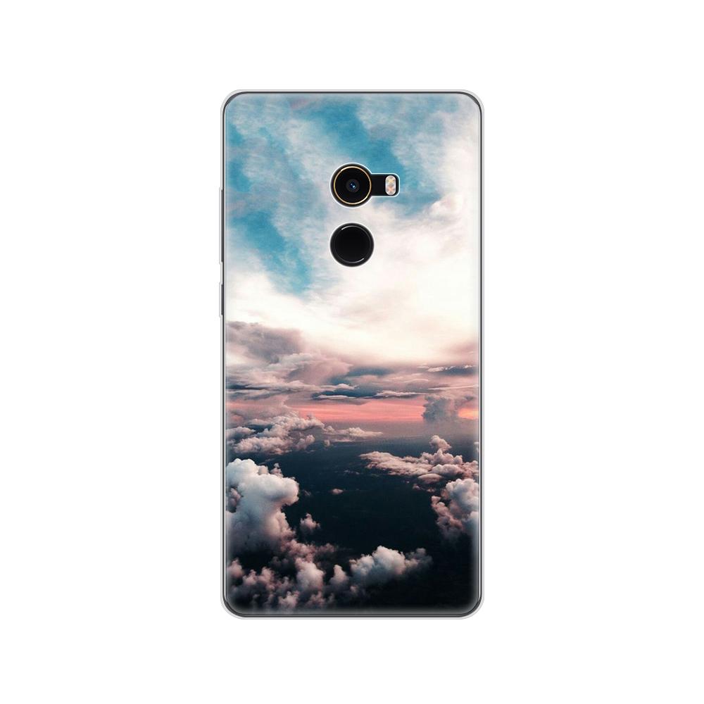 Měkké silikonové pouzdro TPU pro Xiaomi Mix 2 pouzdro pro Xiaomi Mi Mix 2 Mix2 zadní kryt 360 plný ochranný transparentní coque