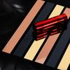 Stainless Steel Flat Decorative Lines self adhesive 8K Mirror Sticker for Background Wall Ceiling Edging furniture corner wrap