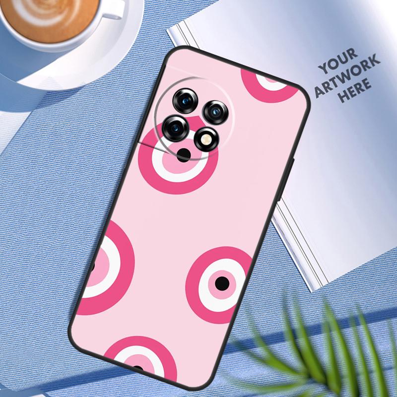 Big Eyes Cartoon Pattern Case For OnePlus Nord 5 CE 2 3 4 Lite N30 OnePlus 11 12 13 15 12R 13R 10T 13T 9 10 Pro Cover