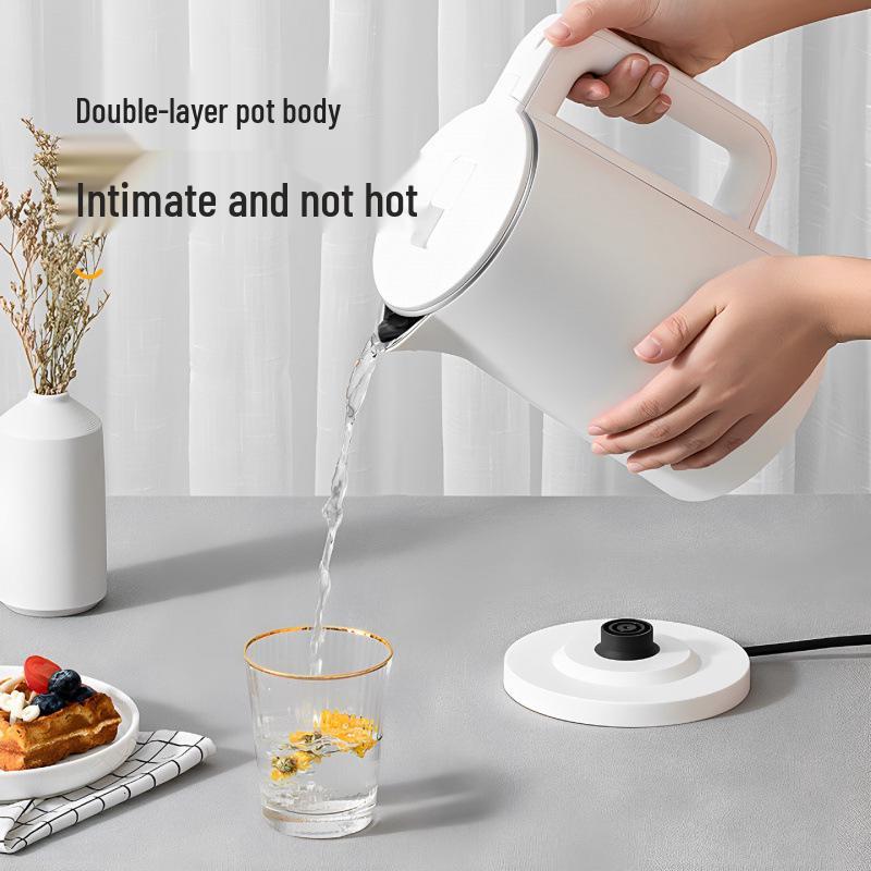 Compact Electric Kettle with Boiling & Insulation Features for Dorm or Home Use