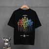 DT85 CHROME HEARTS 2026 Summer New High Quality Cotton Round Neck Loose Large Size Men's and Women's T-shirt Couple T-shirt