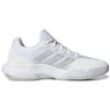 Adidas Gamecourt 2.0 Cloud White Silver Metallic Women's Sneakers HQ8476