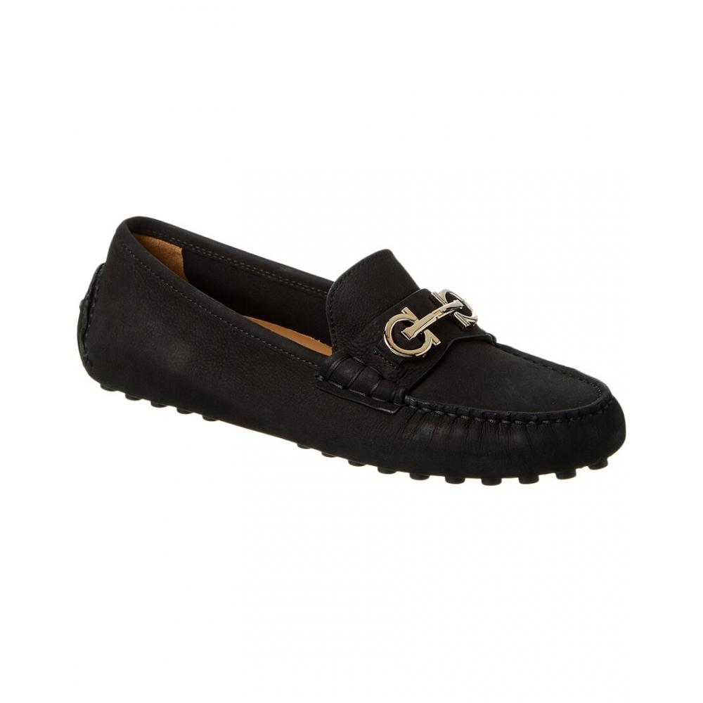 

Salvatore Ferragamo Кожаные лоферы Ferragamo Odilia черный