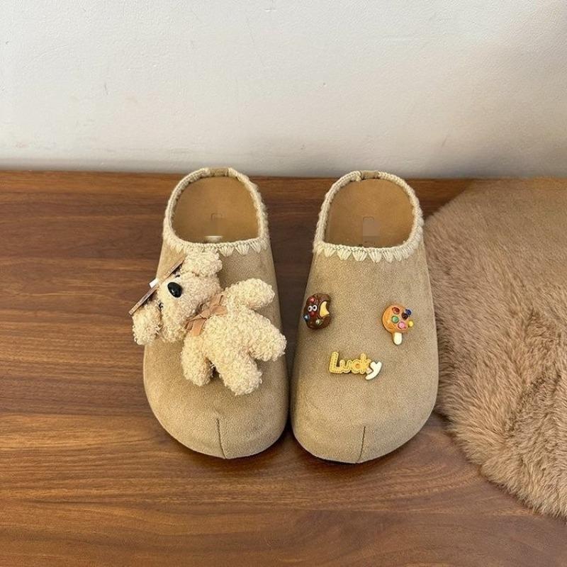 Cartoon Retro Boken Shoes, New Lazy Shoes, Headband Shoes, Travel Slippers