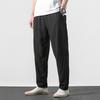 Japanese-style Thin Men's Linen Pants, Casual Pants, Cotton and Linen Lantern Pants for Teenagers, Large-sized Loose Wide-leg Pants