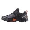 SALOMON Gore-Tex Comfortable Soft Non-Slip Durable Low-Top Hiking Shoes Women Hiking Shoes Black Orange L47567300