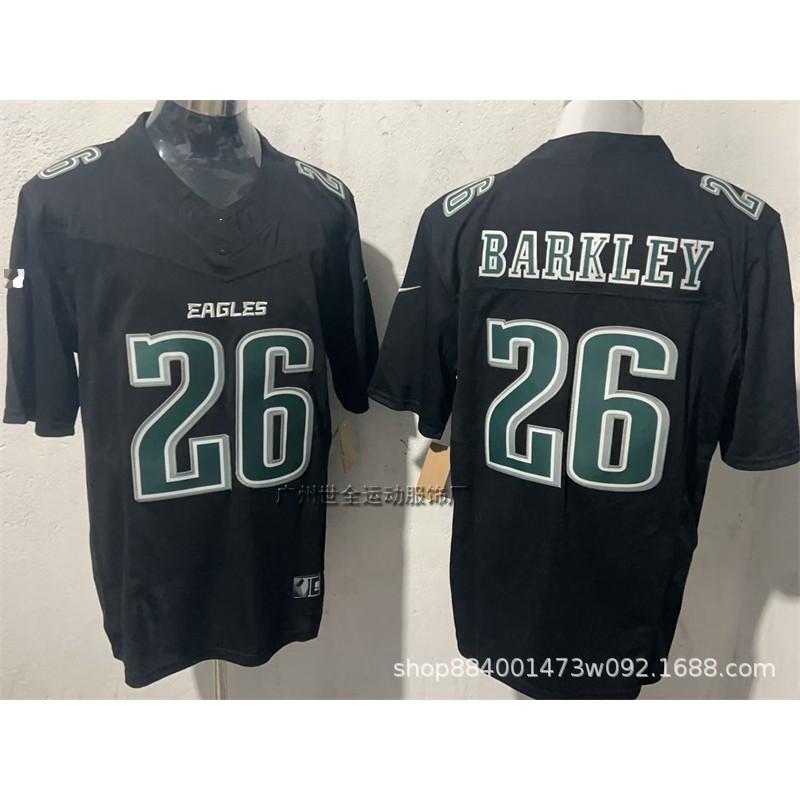 Mens Retro Embroidered American Football Jersey Philadelphia Eagles Vintage Style Sport Shirt Fan Wear