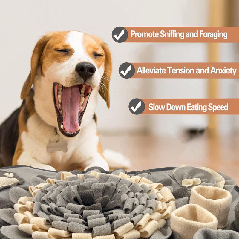 Pet Sniffing Mat: Non-slip, Easy-Clean, Anti-Tear Feeding Mat for Dogs & Cats