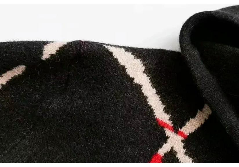 Autumn 2025 Women's European & American Style Hooded Core-Spun Yarn Pullover Sweater