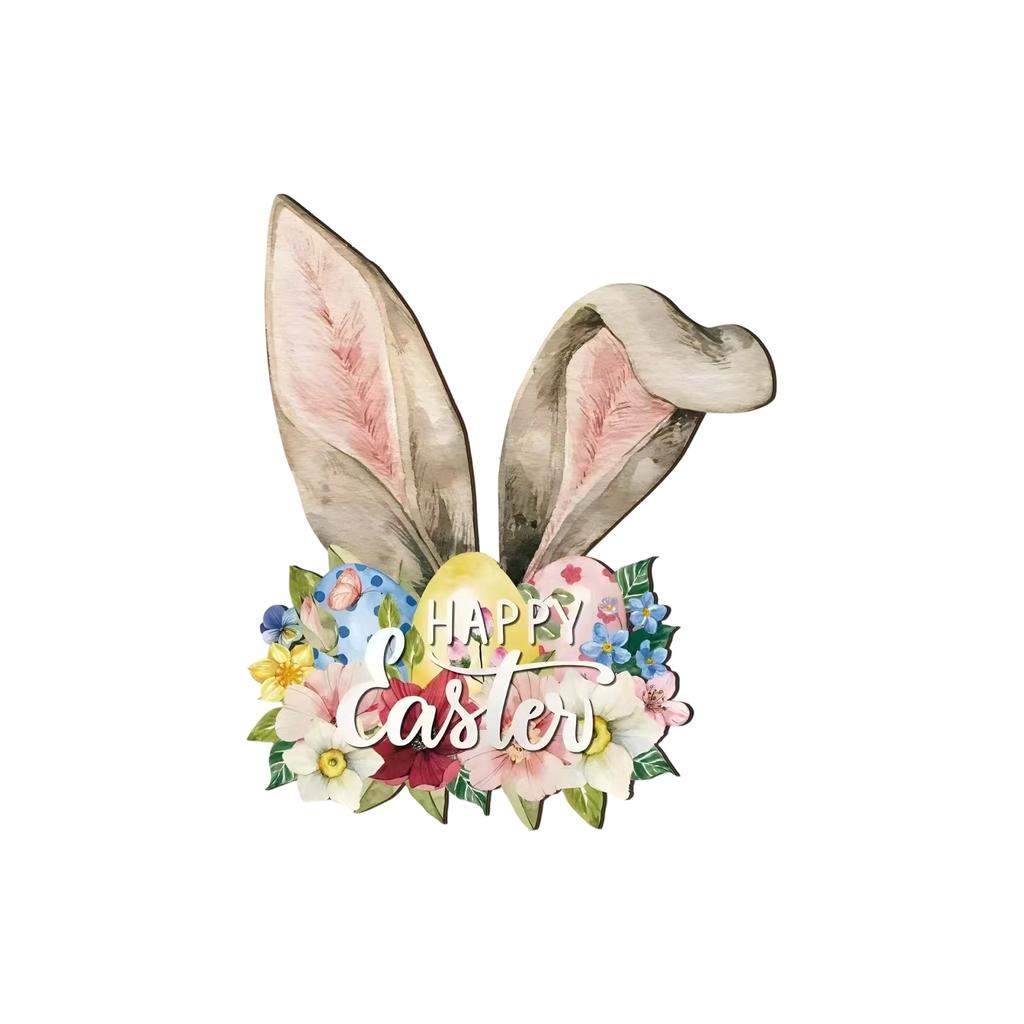 Velikonoční dekorace na dveře: Tato sada nabízí okamžité a roztomilé vylepšení vašich svátečních dveří nebo nástěnné dekorace.