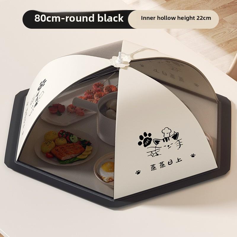 Collapsible Mesh Food Cover Tent, Reusable Food Covers for Outdoors, Keep Out Flies, Bugs, and Dust