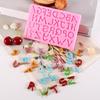 Alphabet Letter Shaped Silicone Molds Fondant Chocolate Mould Cake-Topper Decors