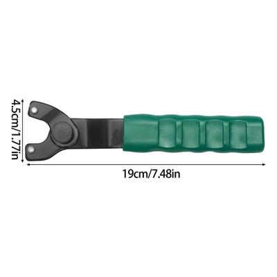 Industrial Angle Grinder Wrenches Tool Secure Nut Rotations System Reinforced Steel Frame Comfortable Slip Handle For Workshop Applications