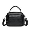 High-End Multi-Layer Handbag Trendy Fashion Women'S Compact Round Bag Versatile Temperament Shoulder Bag Premium
