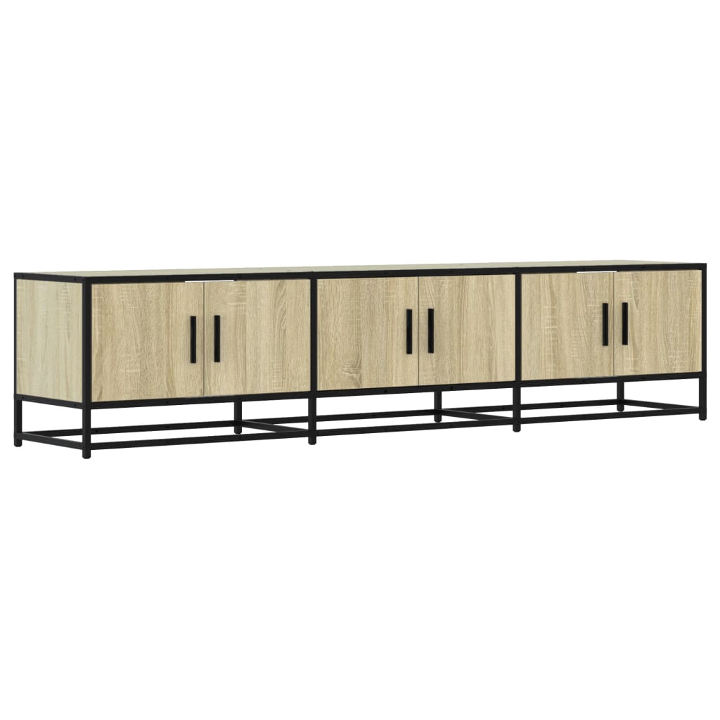 Vidaxl Szafka Pod Tv, Dąb Sonoma, 180X35X41Cm, Materiał Drewnopochodny
