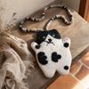 Stacy the Flat Cat Felted Bag
