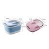 Home Collapsible Foot Spa Foot Soak Bath spa of tub Basin for Soaking Tired & Sore Feet Blue/Pink