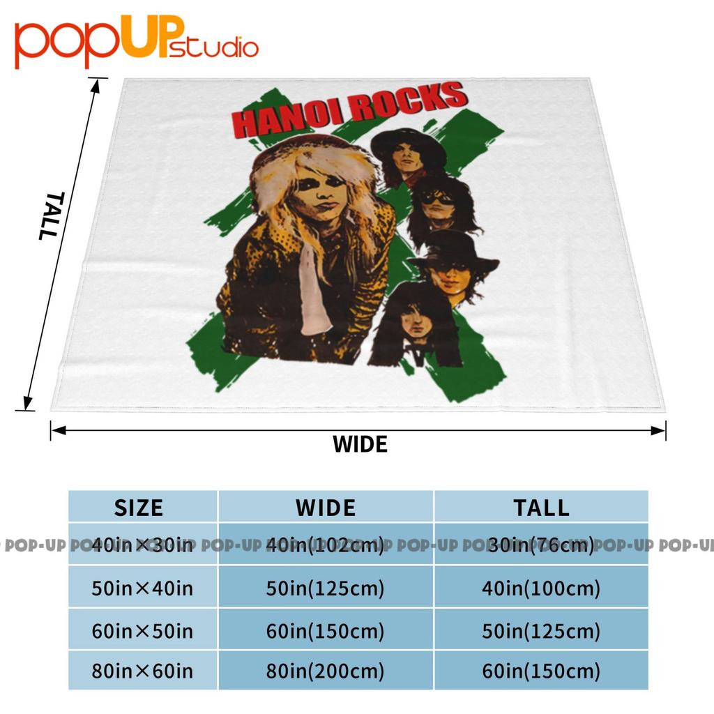 Hanoi Rocks Up Around The Bend Tour Concert Ultra-Soft Blanket Quilt Winter Sofa Cover Bed Covers